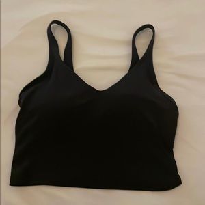 Lululemon black align tank size 8